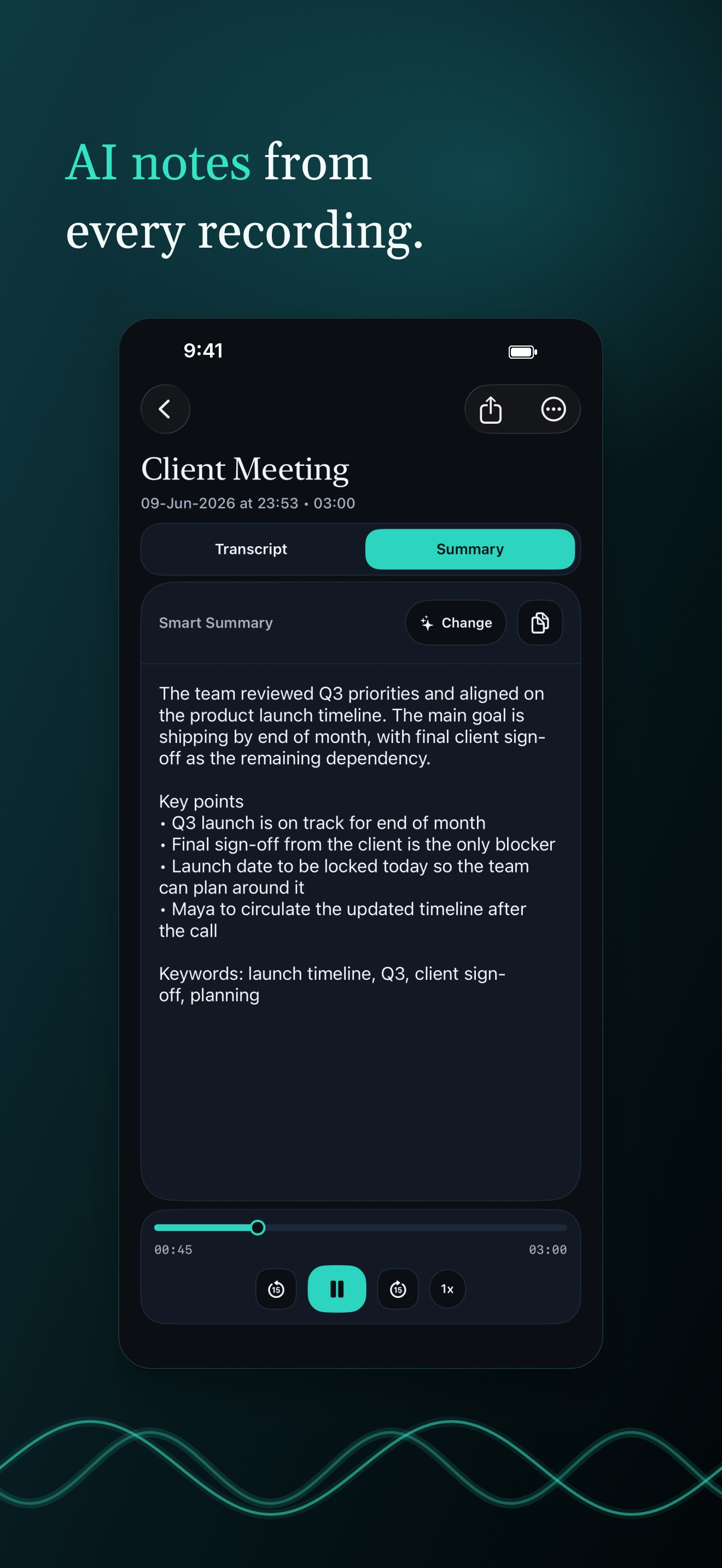 AI Note Taker: TalkPad screenshot 4