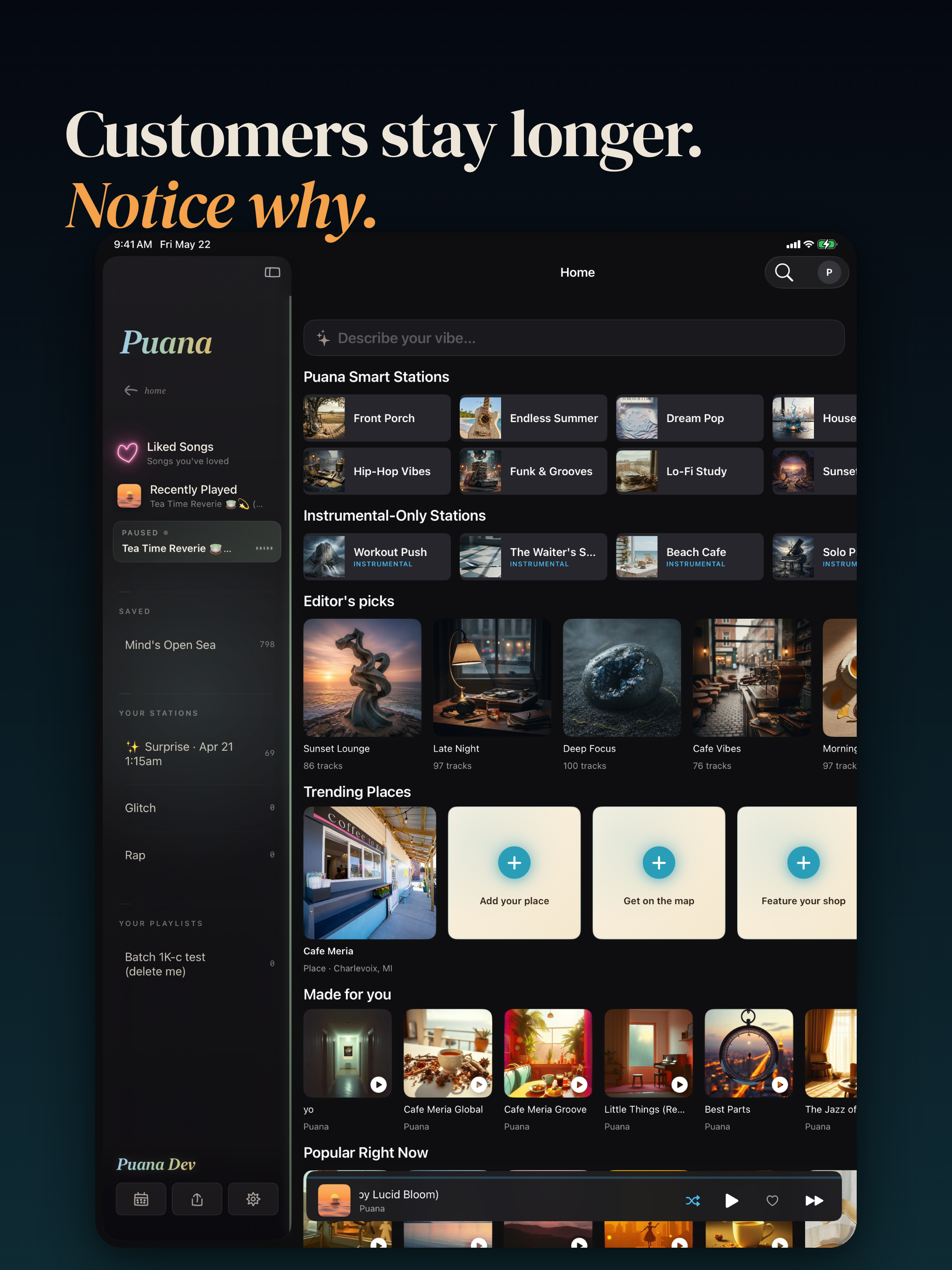 Puana: Music