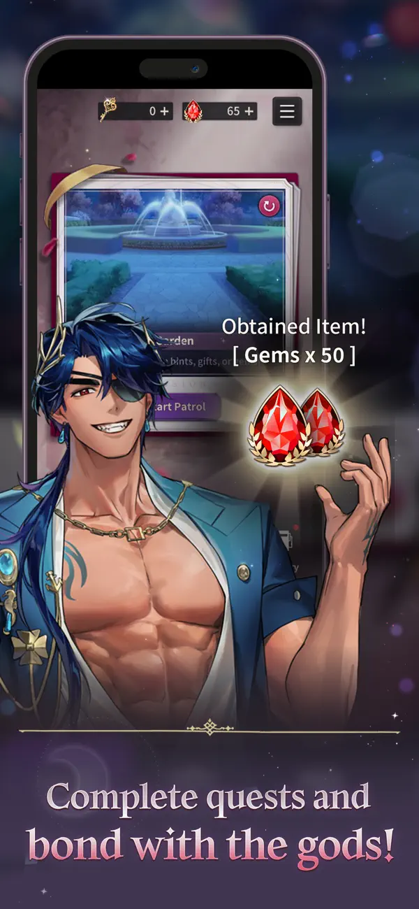 Golden Desire: Fantasy Romance iOS Mod IPA screenshot 4 - iOS game interface