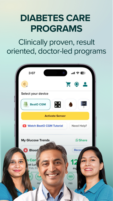 Screenshot #2 pour BeatO Diabetes Management