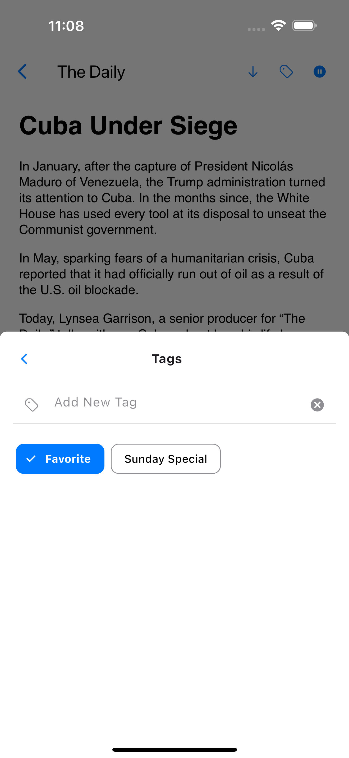 TAG Casts : Podcast player screenshot 4