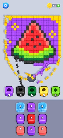 Ant Out: Pixel Block iPhone screenshot