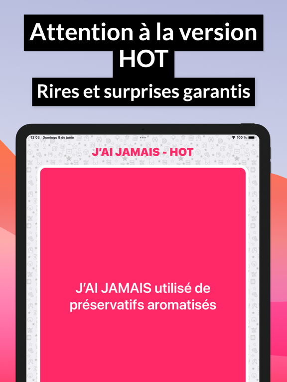 Screenshot #5 pour Jeu en soirée J'ai Jamais HOT