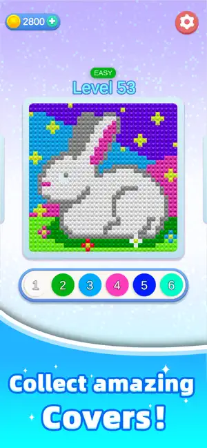 Jewel Color Sort Pixel screenshot 3