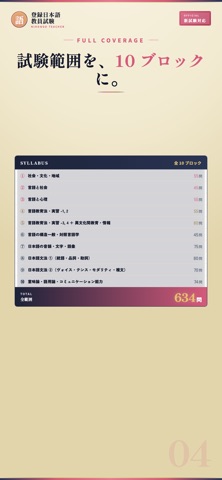 登録日本語教員試験 試験対策｜問題集 のスクリーンショット