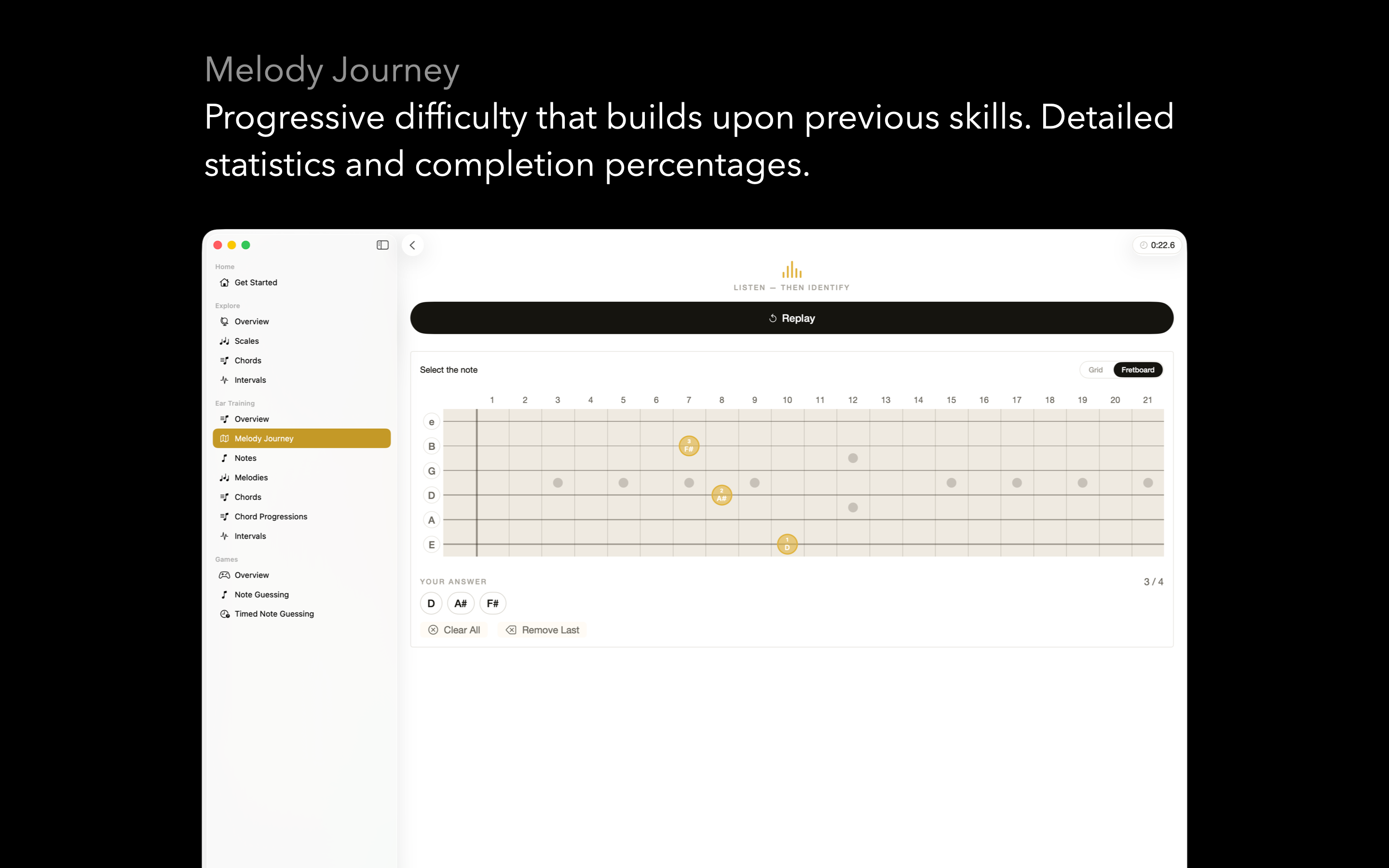 Guitar Buddy - Ear Training screenshot 24