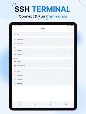 CodeStudio: Text & HTML Editor iPad screenshot 7