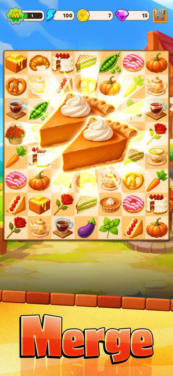 #2. Fluffy Town : Merge & Cook (iOS) 由: PLAYHARD