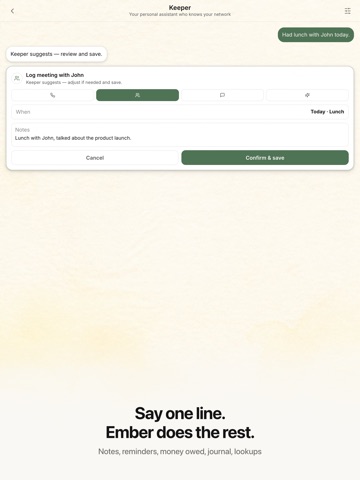 Ember: Astrology, Tarot, AI iPad screenshot