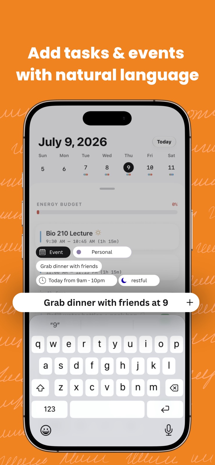 Pippin Planner & AI scheduling iphone screenshot 2