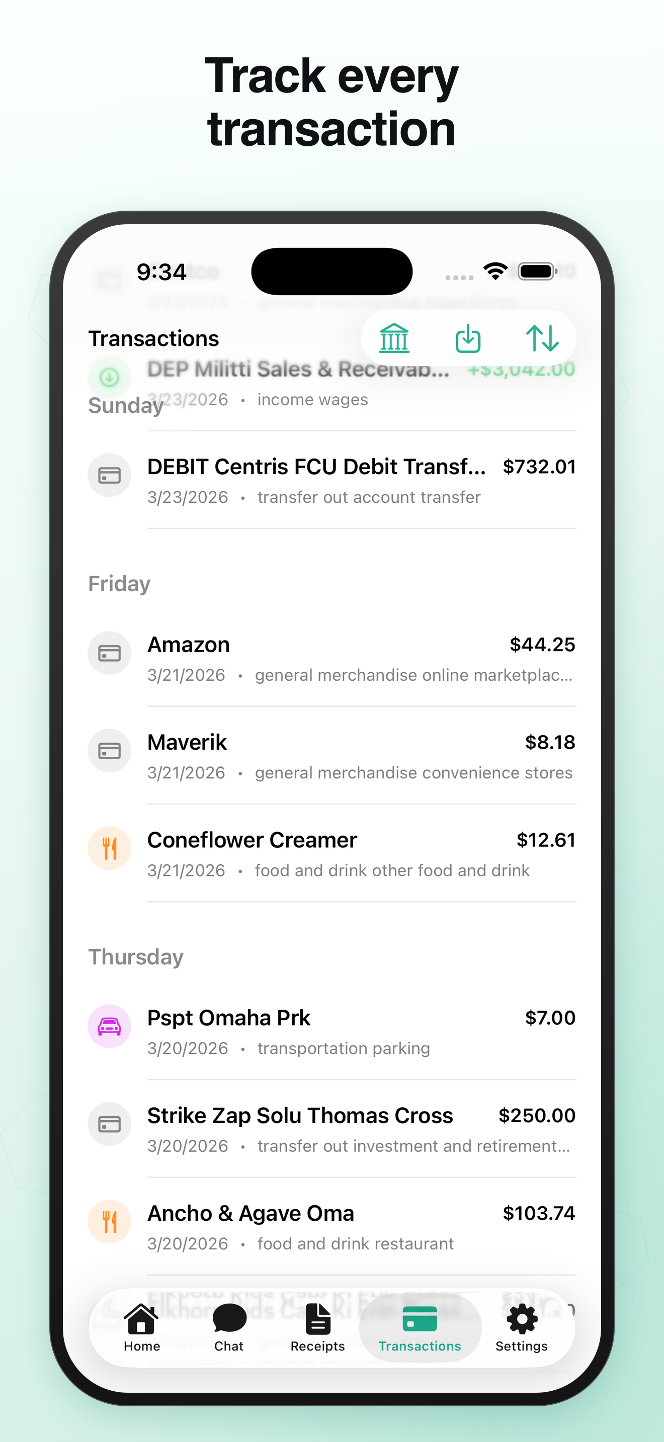 Cently: AI Finance Assistant