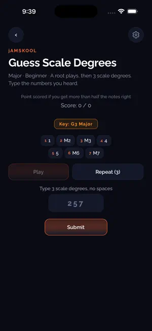jAMSKOOL Ear Trainer screenshot 4