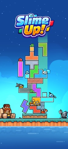 Slime Up！ iPhone screenshot 1