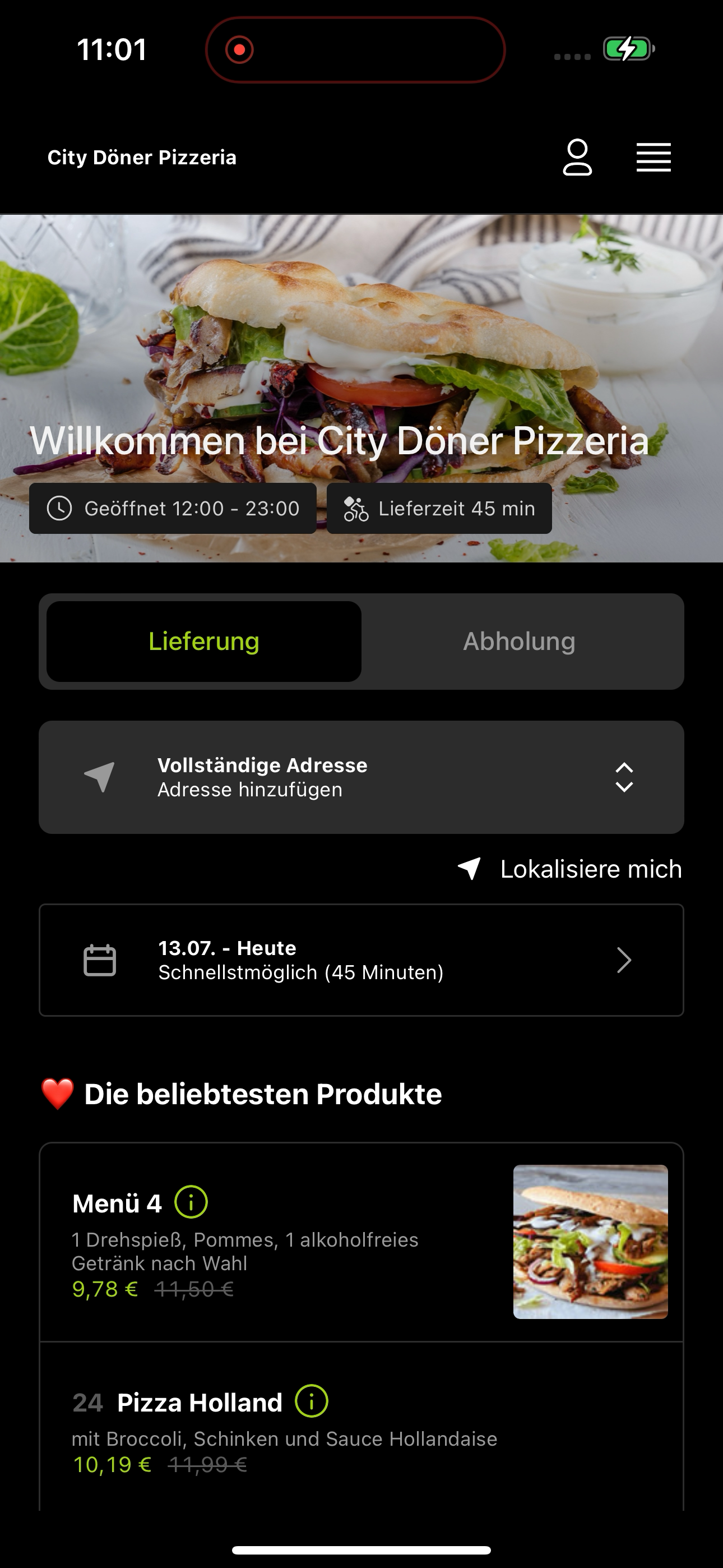 City Döner Pizzeria screenshot 5