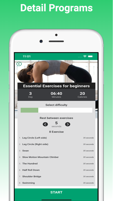 Pilates of the Day: Fitness Screenshot