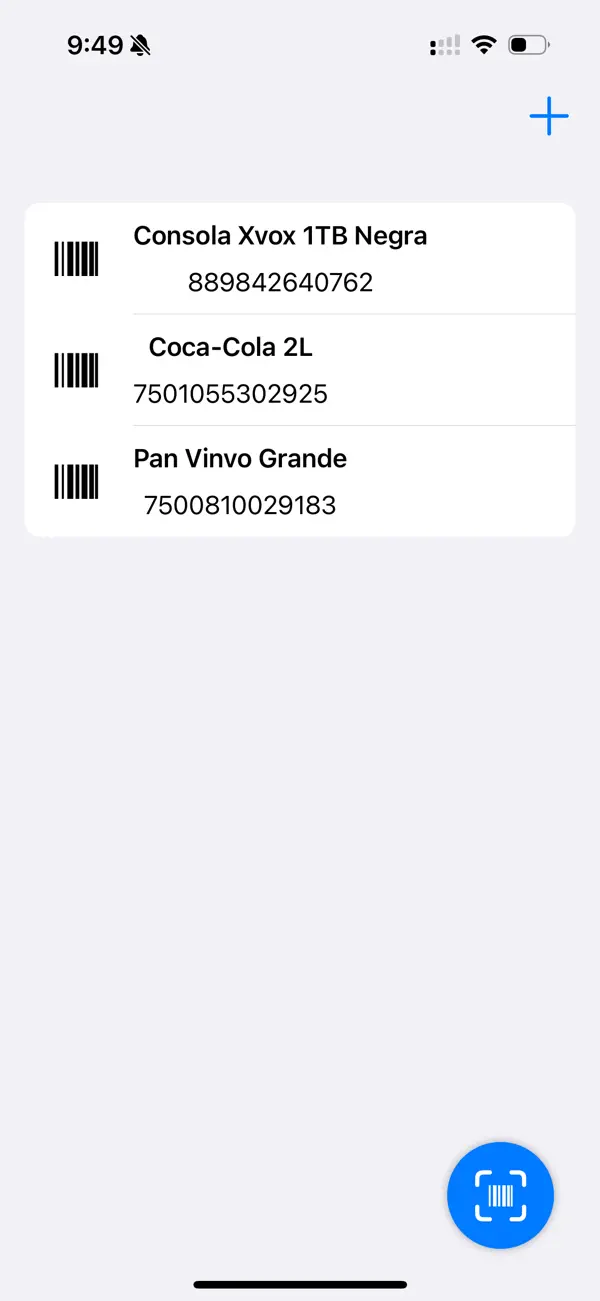 Screenshot #1 pour Barcode Generator - Lite