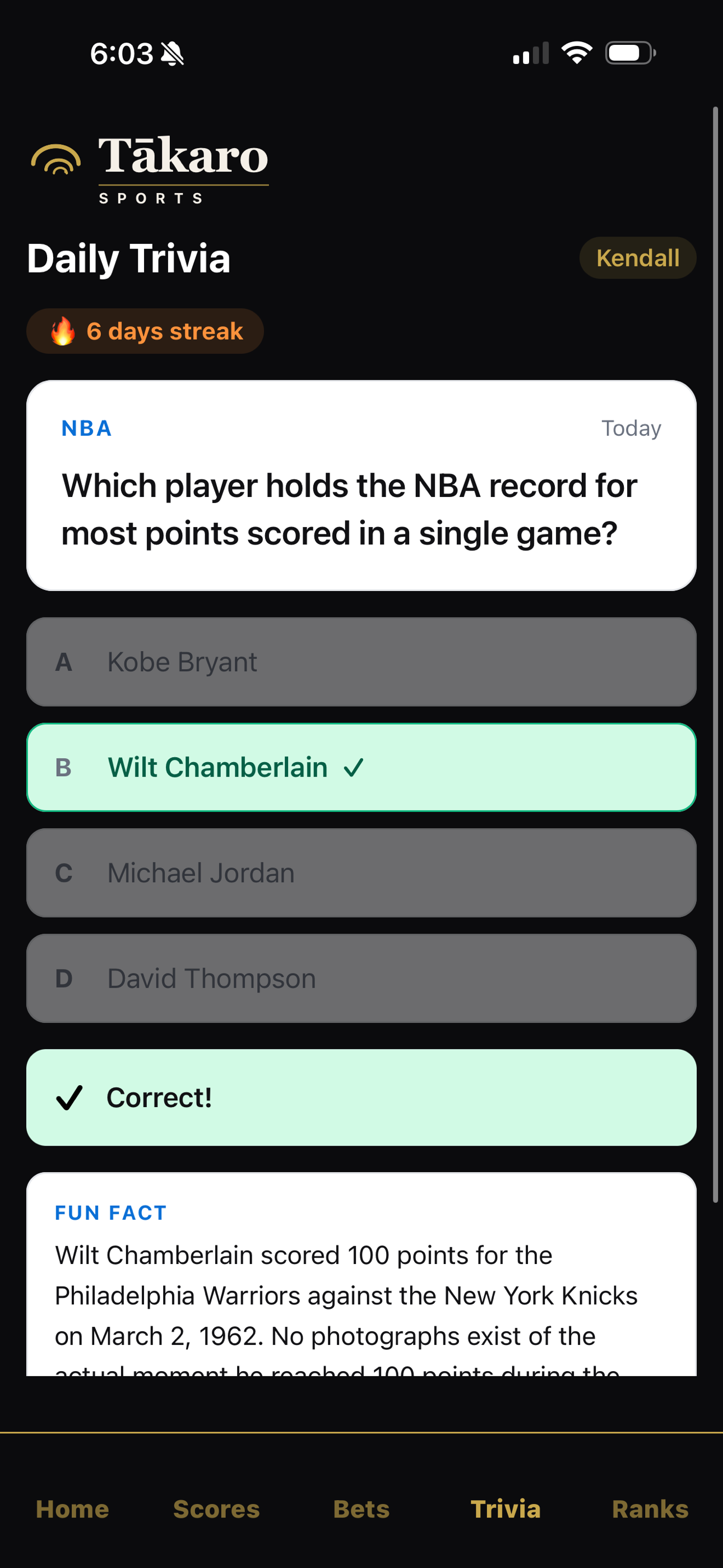 Takaro Sports screenshot 6