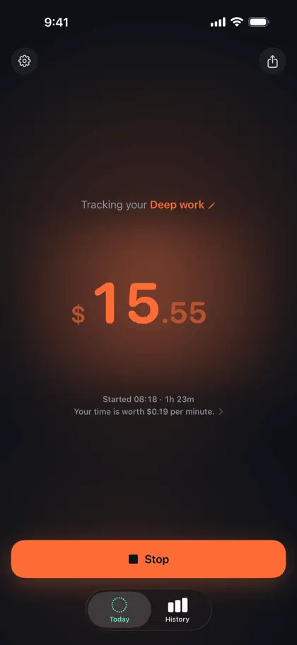 Screenshot 4 von 6 zu Payee: Watch Your Salary Grow