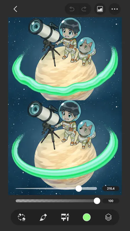 Clip Studio Paint para iPhone screenshot 6 of 10