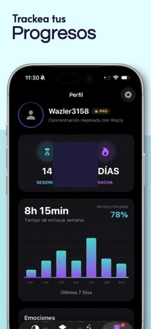 Wazly: Focus Timer screenshot