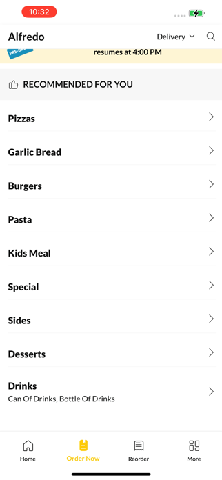 Alfredo. Screenshot 3 of 4
