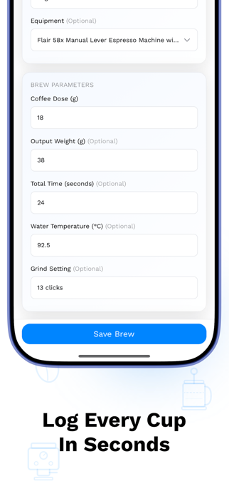 Beanwise: Coffee Brew Tracker Screenshot 5 of 6
