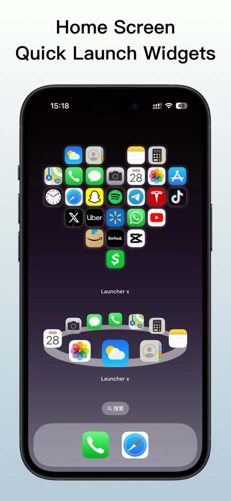 Launcher x – Quick App Widgets - Graphics & Design App | MWM