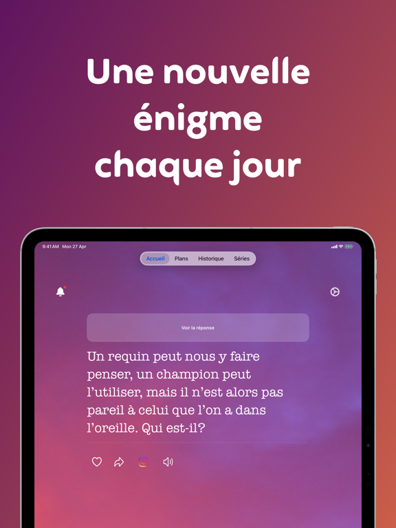 Screenshot #4 pour Enigmes — une énigme par jour