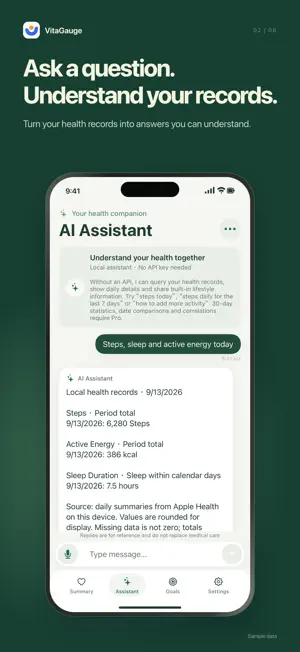 VitaGauge: Health Tracker screenshot 2