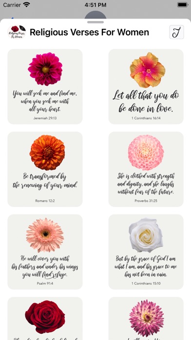 Religious Verses For Women Screenshot