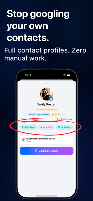 Linkor: Personal CRM & Network Screenshot 3 of 7