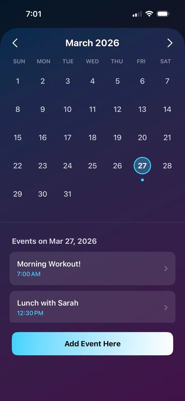 Screenshot #3 pour Daily Vibes - Routine Planner
