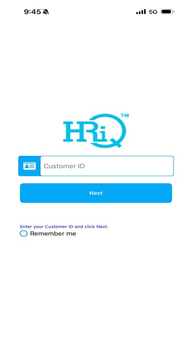 Screenshot #1 pour HRiQ Mobile