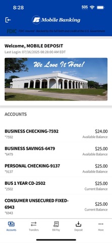 PB Mobile Banking Screenshot 2 of 5
