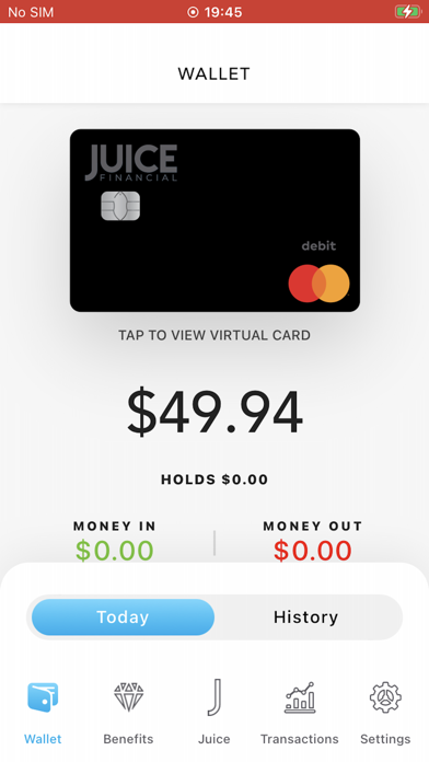 Juice Financial Screenshot