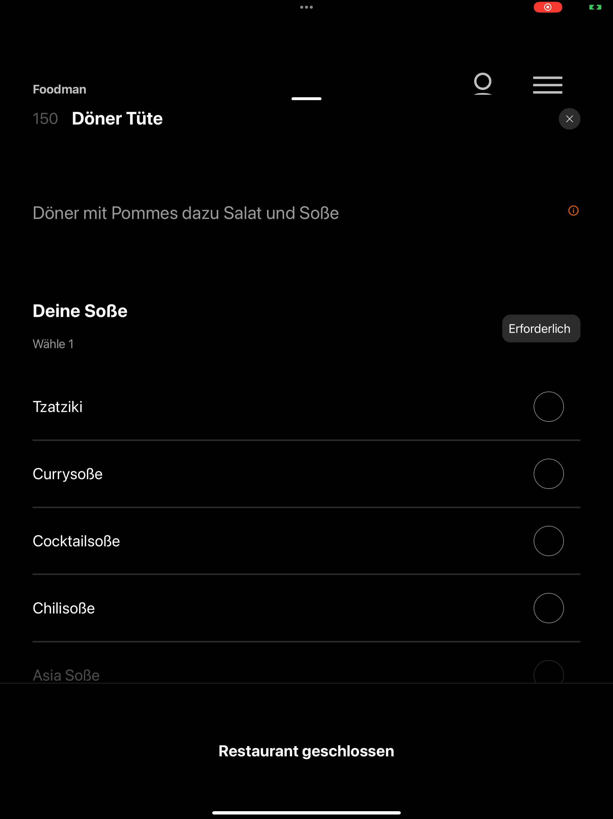 Foodman screenshot 8