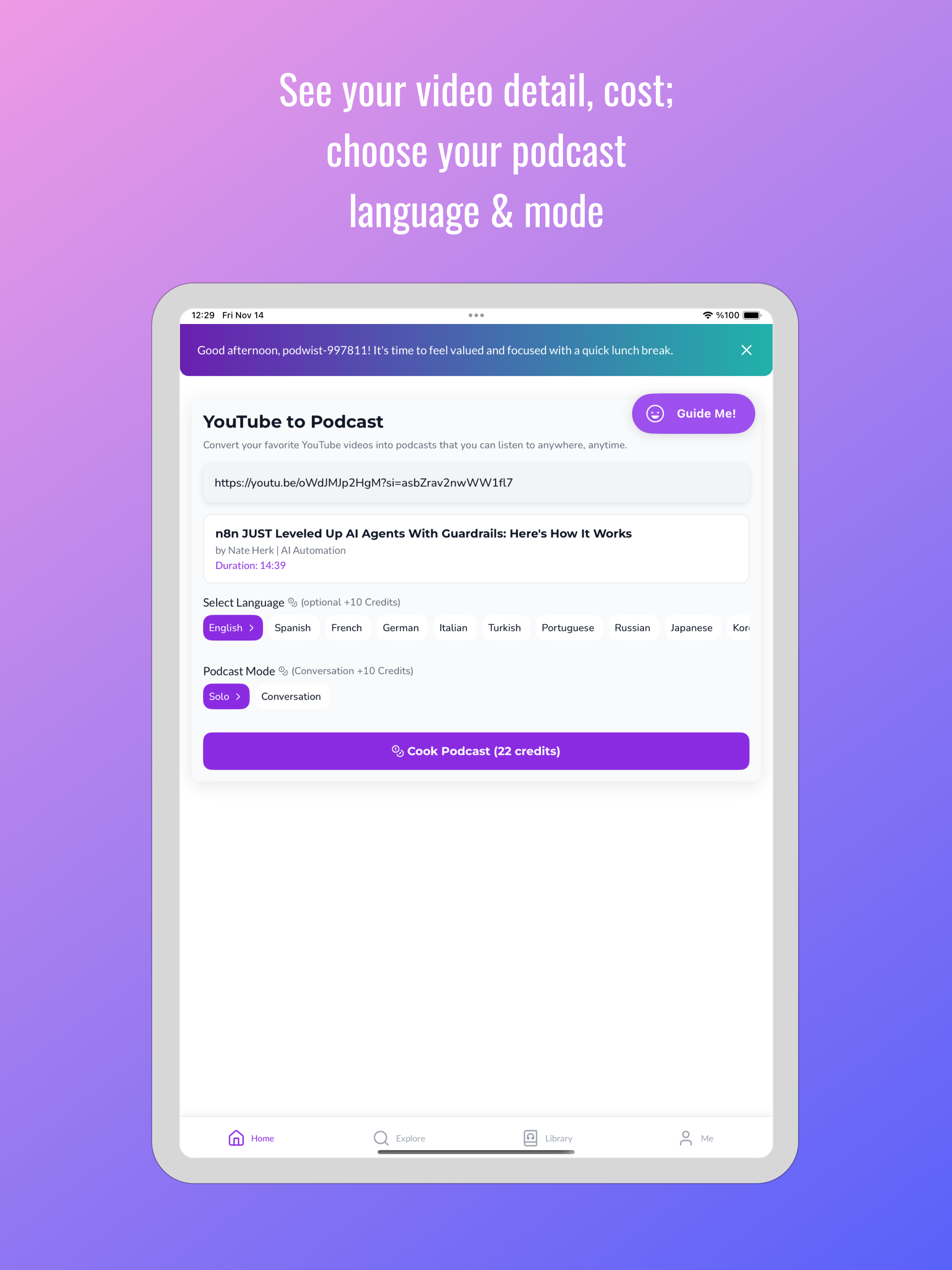 Podwist: AI Podcast App screenshot 11