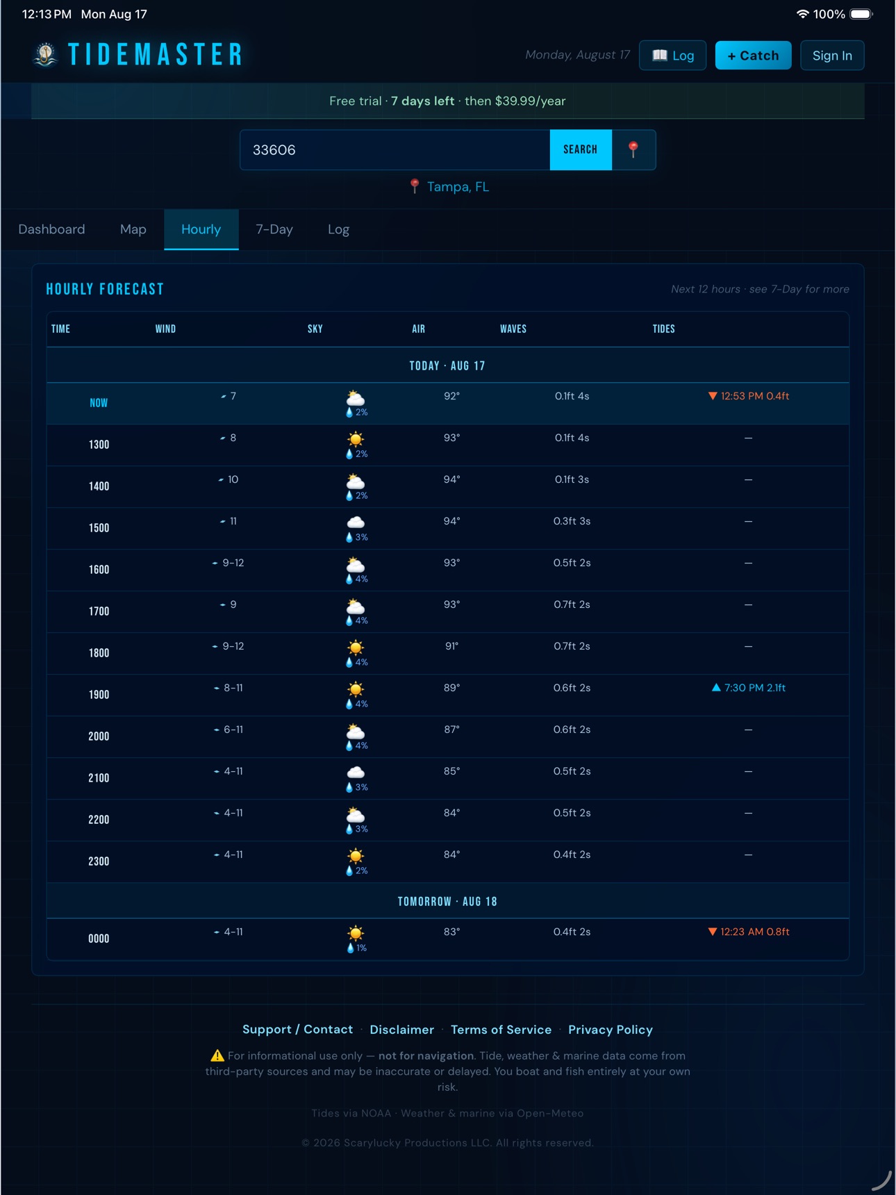 Screenshot 7 of TideMaster: Tides & Fishing