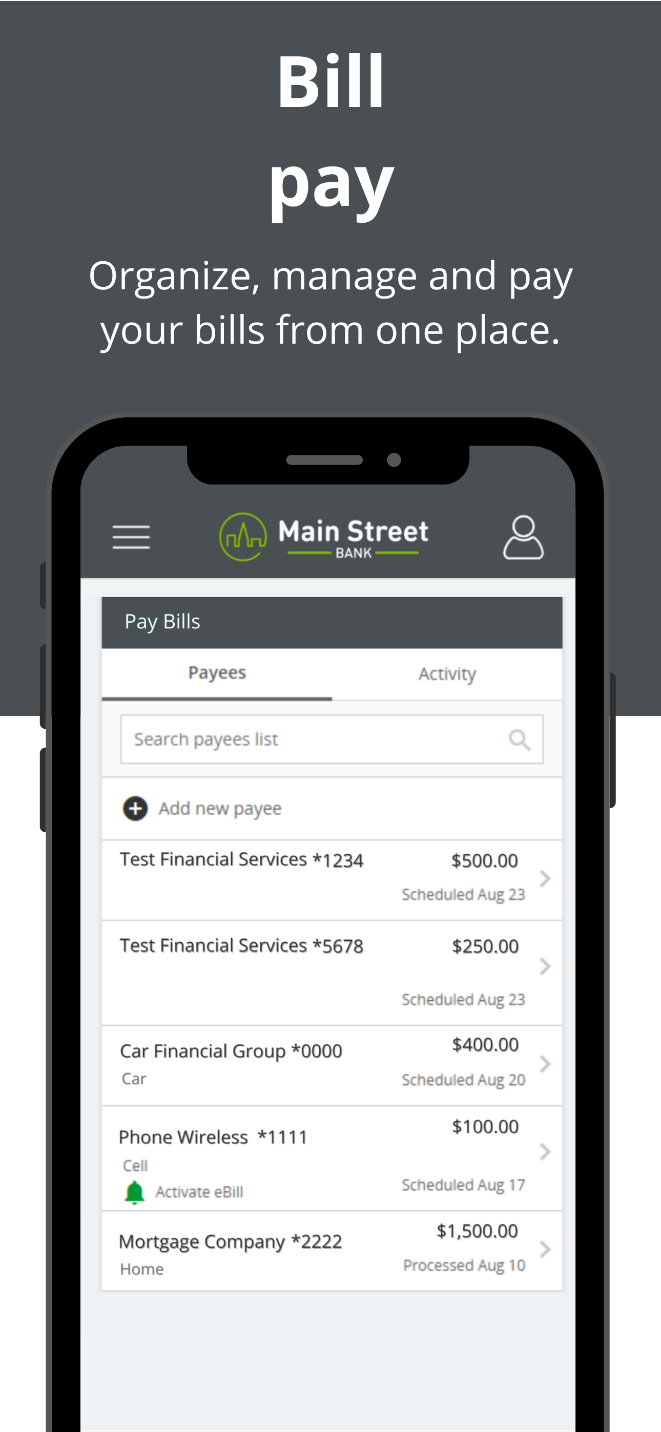 Main Street Mobile Banking screenshot 7