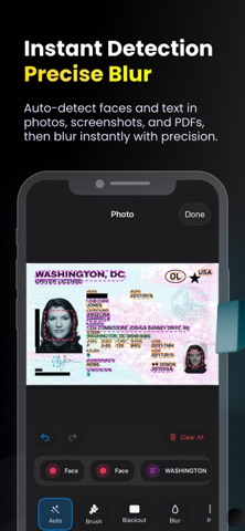 Blackout:Blur Redact Hide Info screenshot