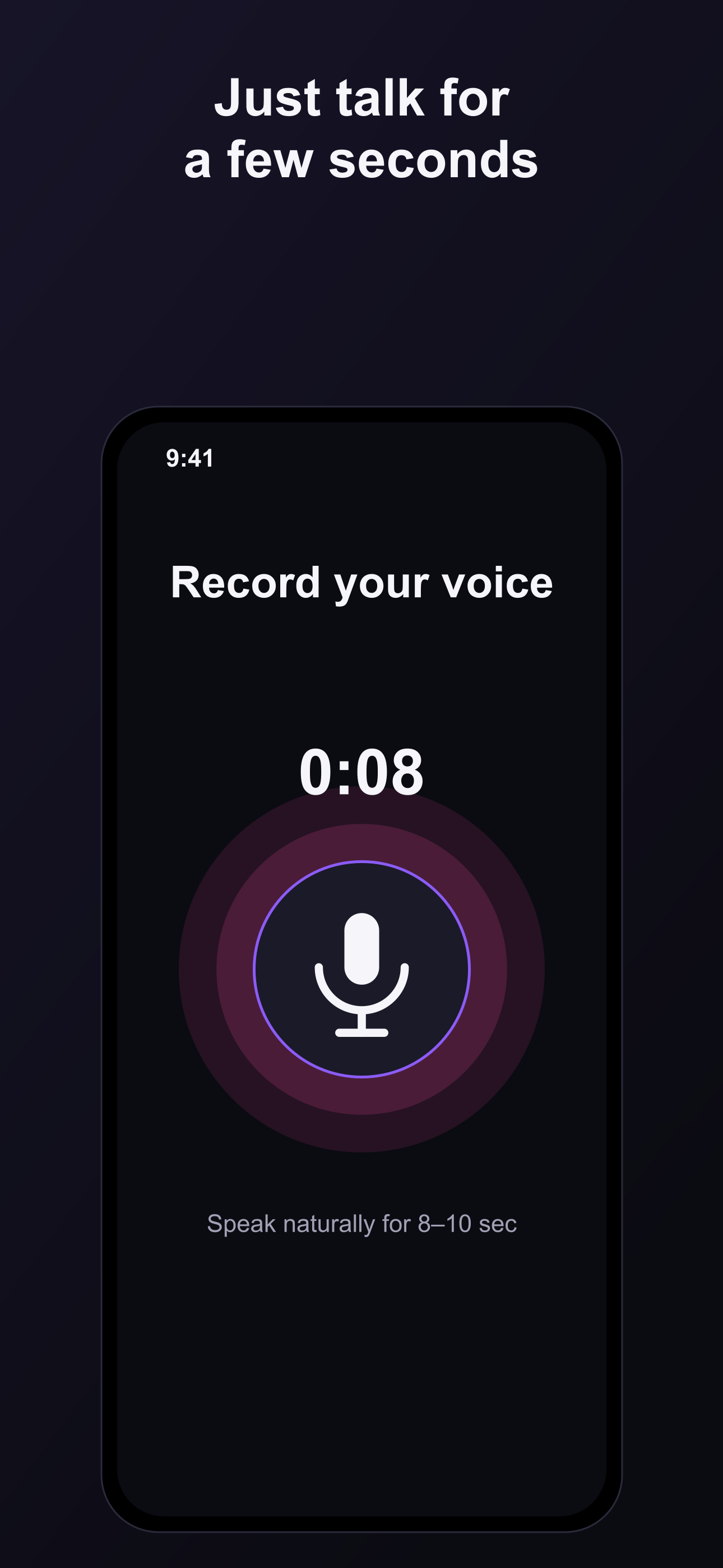 Sesim: Voice to Avatar screenshot 3