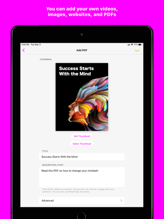 My Arieyl iPad screenshot 9 - Business app