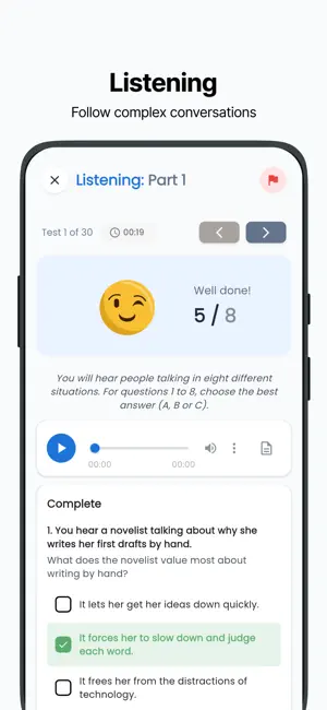 Cambridge® C1 Tests 2026 screenshot 3