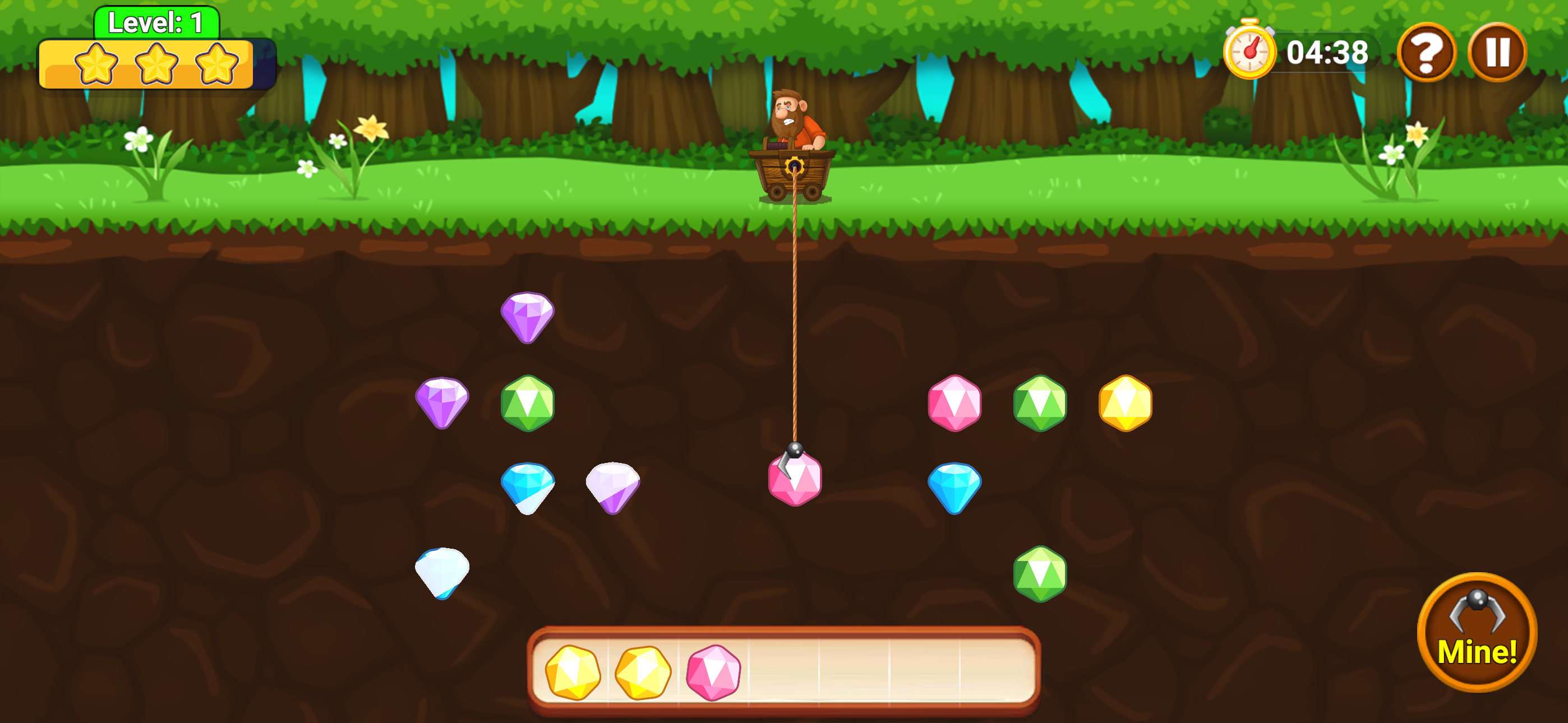 Gold Miner Classic - Gem Miner screenshot 8