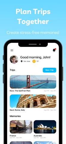 BluKyte: Travel Planner Screenshot 1 of 6