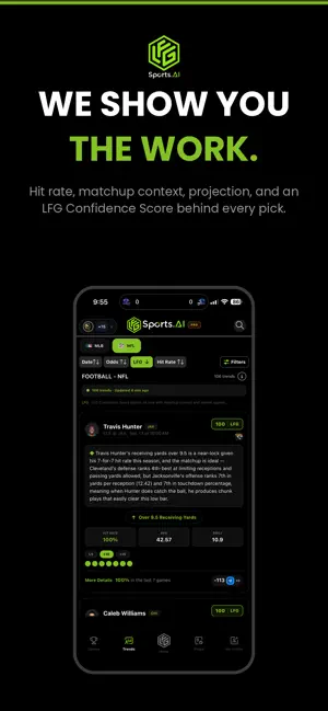 LFG Sports AI screenshot 1