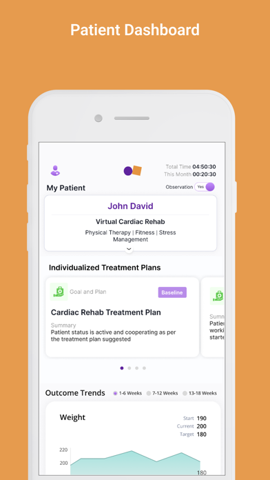 Nudj Clinicians Screenshot