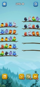 Jungle Bird Sort screenshot