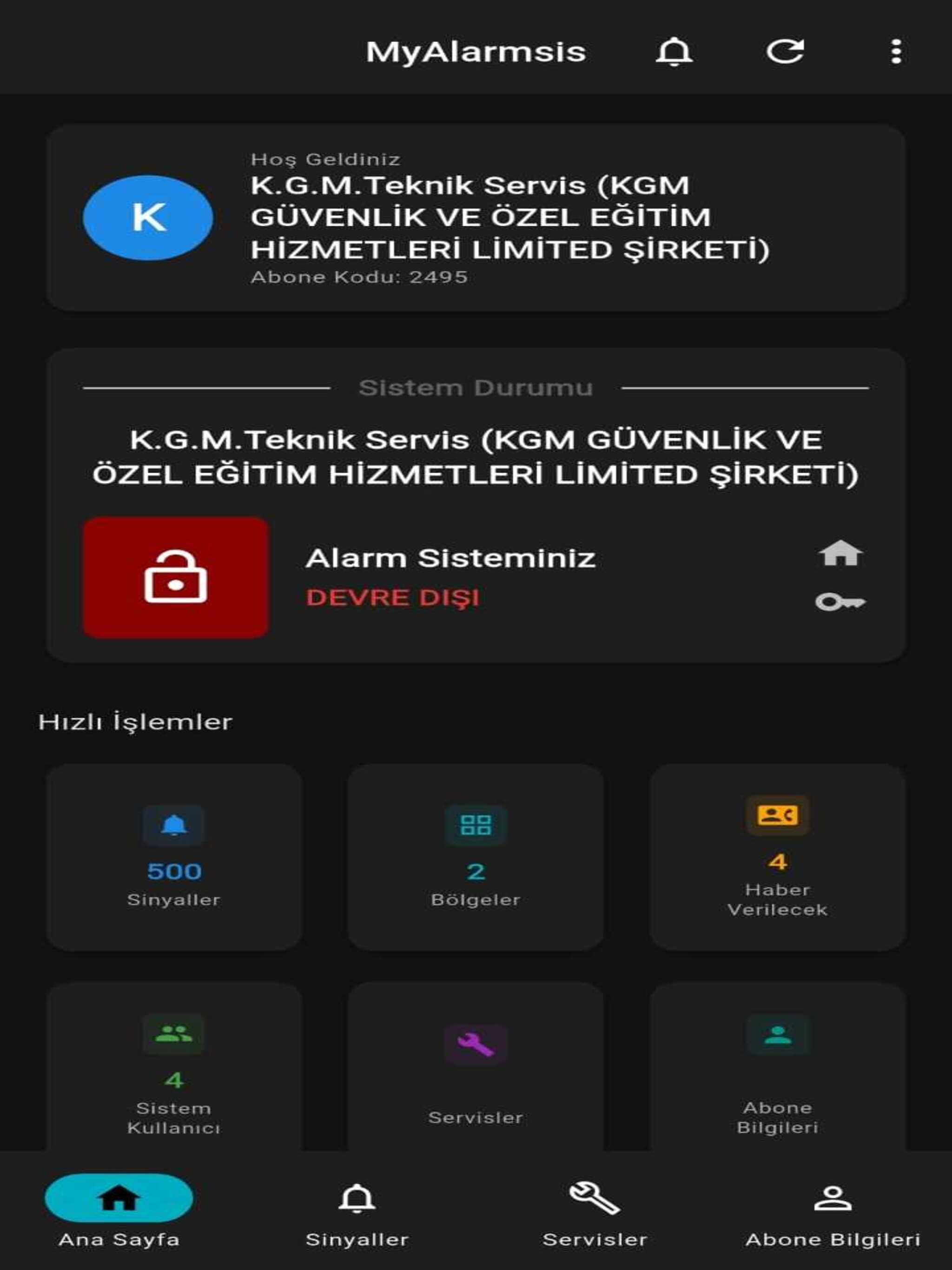 KGM Alarm