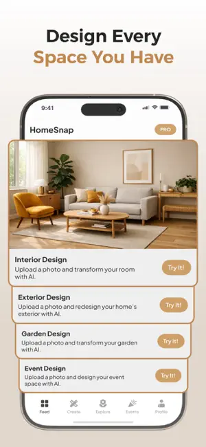 HomeSnap - AI Home Design screenshot 2